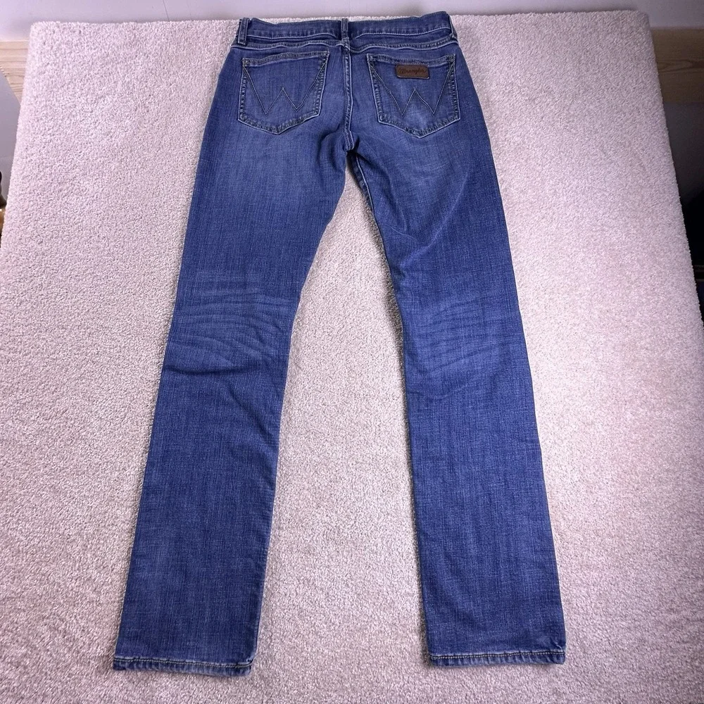 Wrangler Retro Jeans Mens 32x36 *32x33* Blue Slim Straight‎